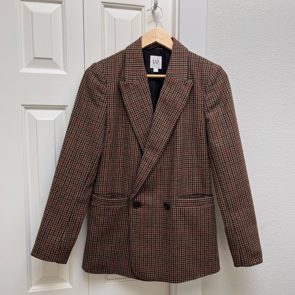 Gap Houndstooth Blazer